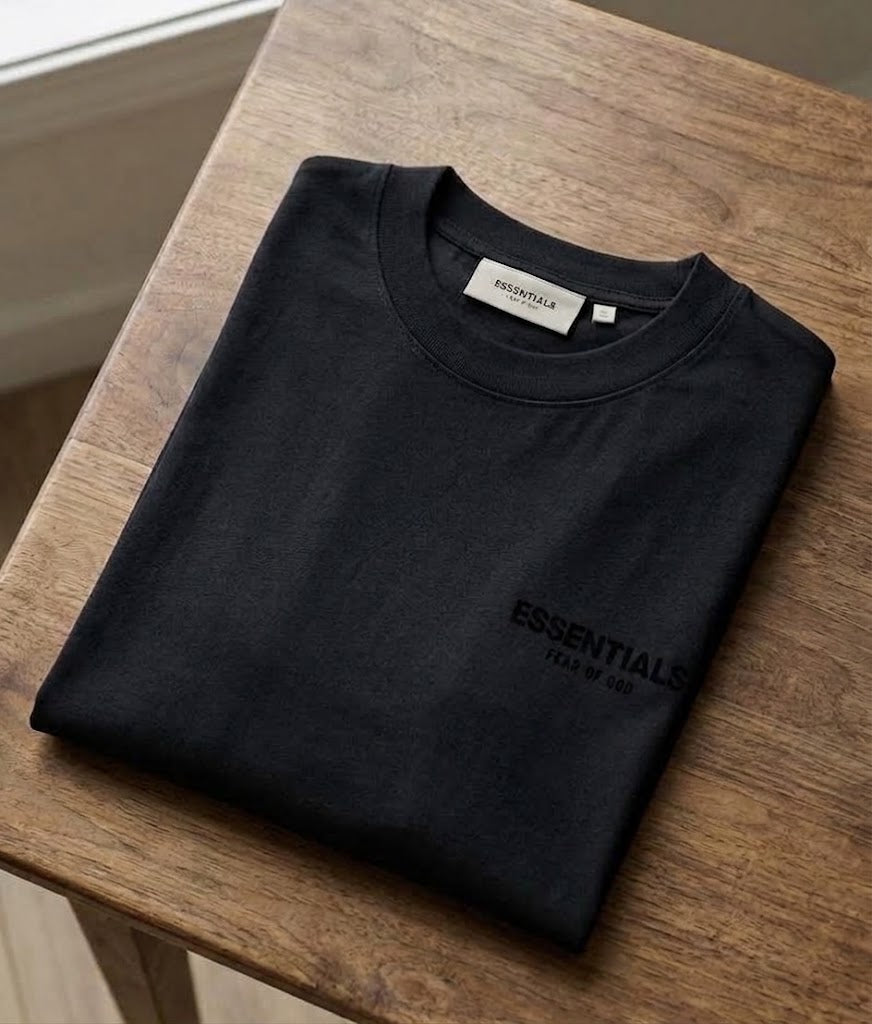 Camisa negra Essestials
